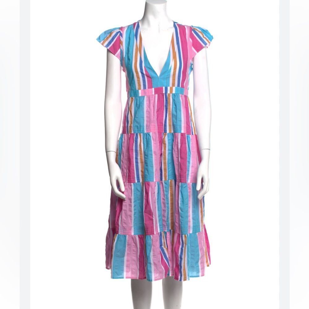 LemLem Striped mini length dress